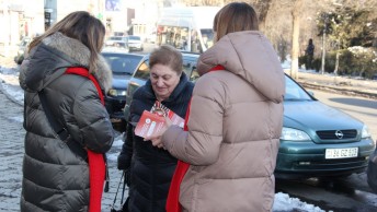 ԻՀԱԿ թիմը Գյումրիում իրազեկման ակցիա է արել