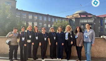 The team of the laboratory diagnostic service of the OIC at the international scientific-practical conference-exhibition