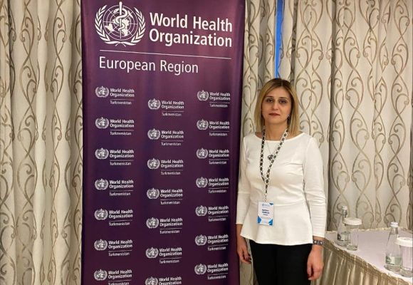 ԻՀԱԿ բուժքույր, լաբորանտ Մարգարիտ Թովմասյանը Թուրքմենստանում սեմինարի է մասնակցել